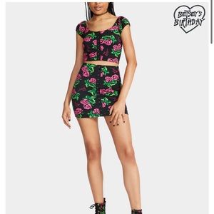 Betsey Johnson mini skirt